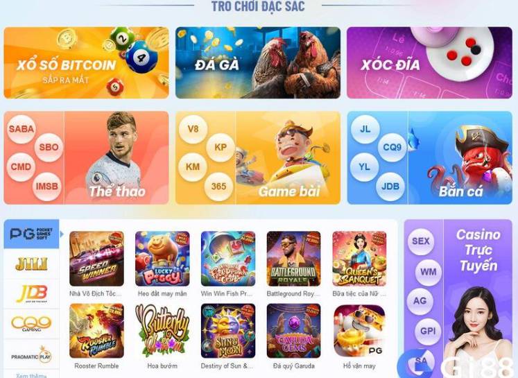 Thông tin về trang web cổng thông tin giải trí Gi88 Bet - Gi88
