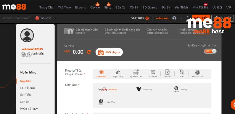 Hướng dẫn giao dịch nhanh Tt128 - Tt128