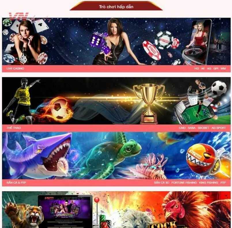 So sánh Ricwin với một số trang web chơi game khác hiện có - Ricwin